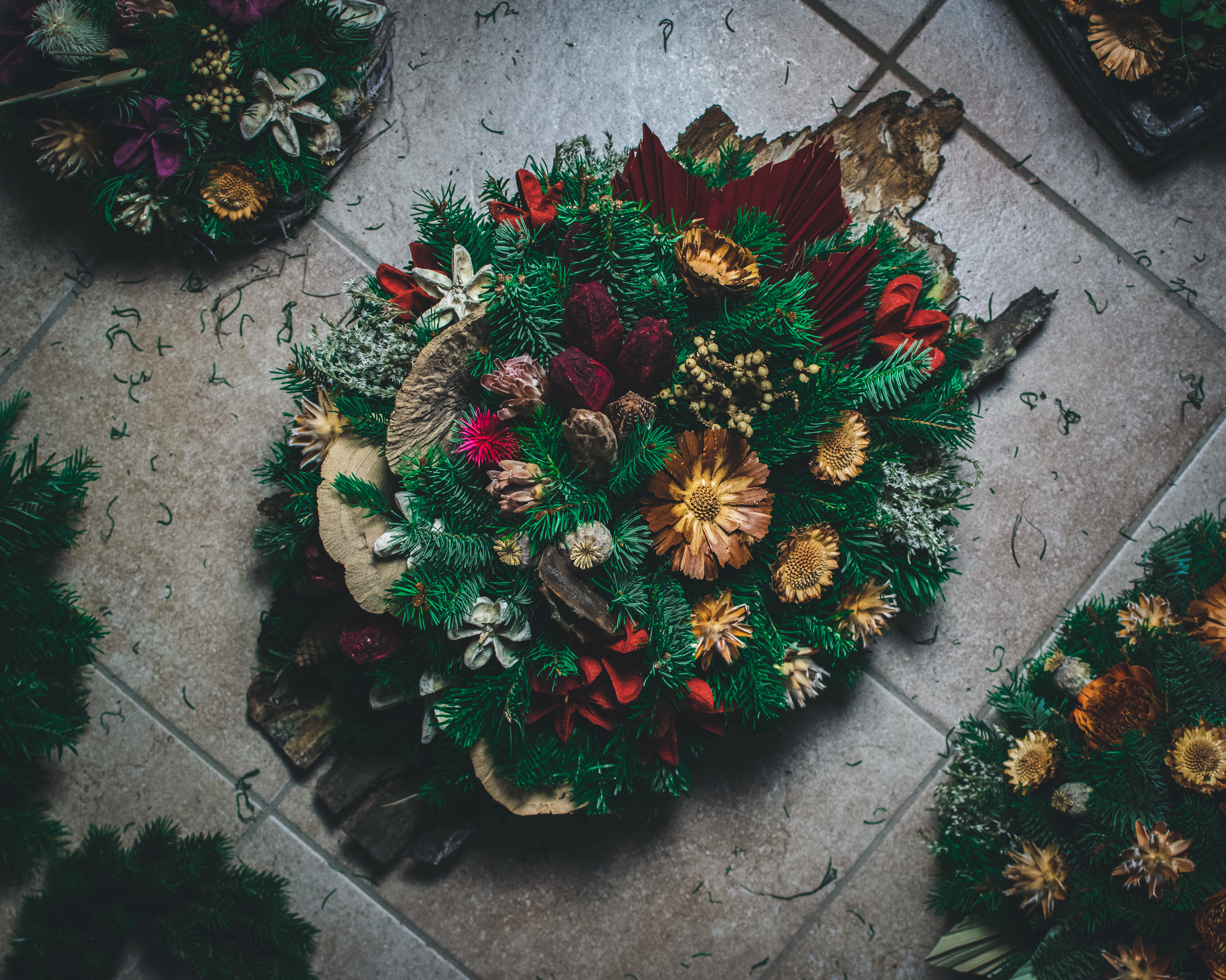 Dried flower detail
